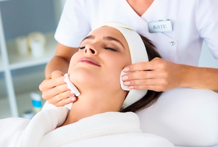 Flames Beauty Care & Bridal Studio, A woman enjoys a facial treatment at Flames Beauty Studio, a serene hair spa dedicated to relaxation and rejuvenation.
